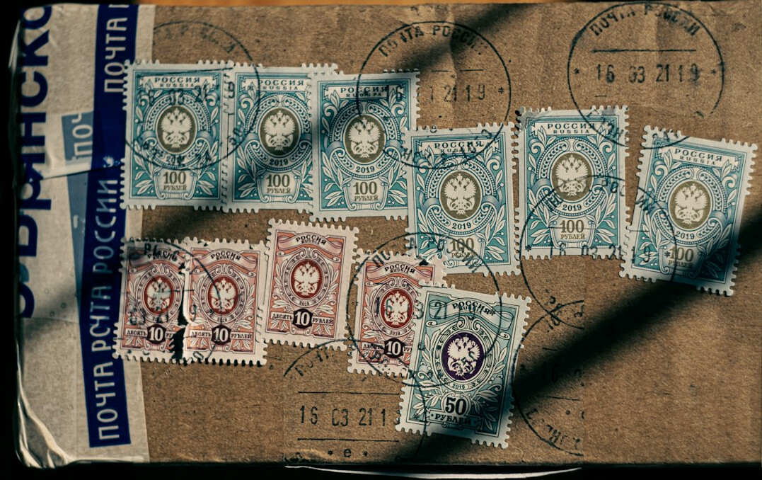 stamp and coin collection together