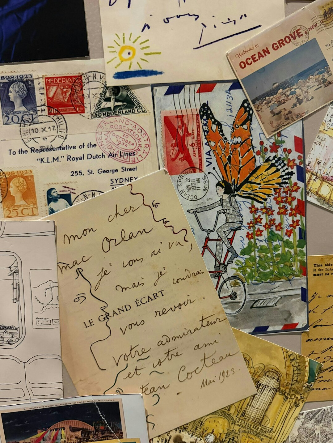 postcard collection